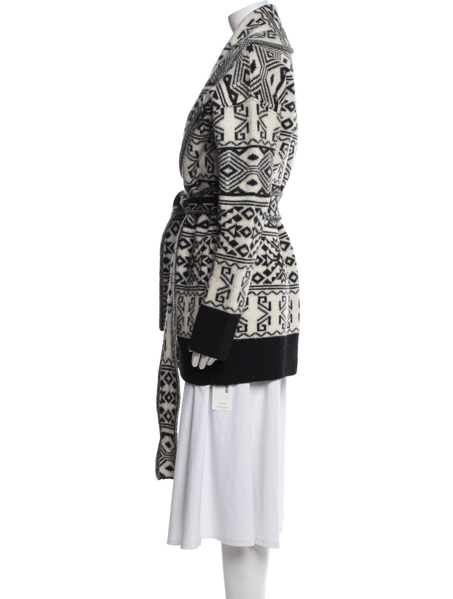 Veronica Beard Wool Printed Coat