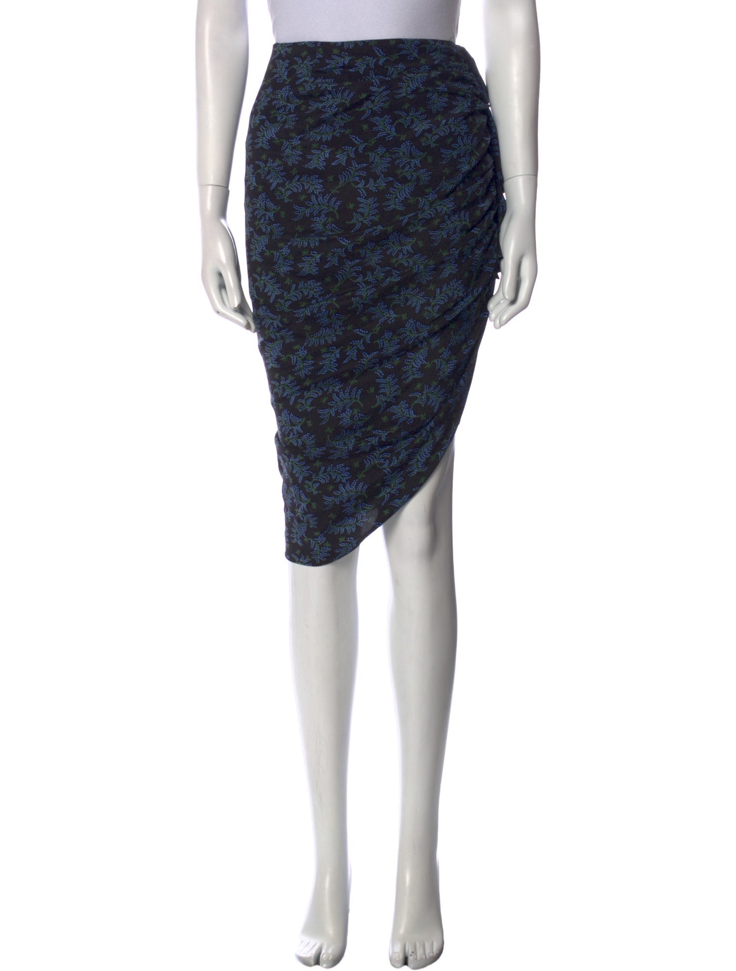 Veronica Beard Silk Knee-Length Skirt