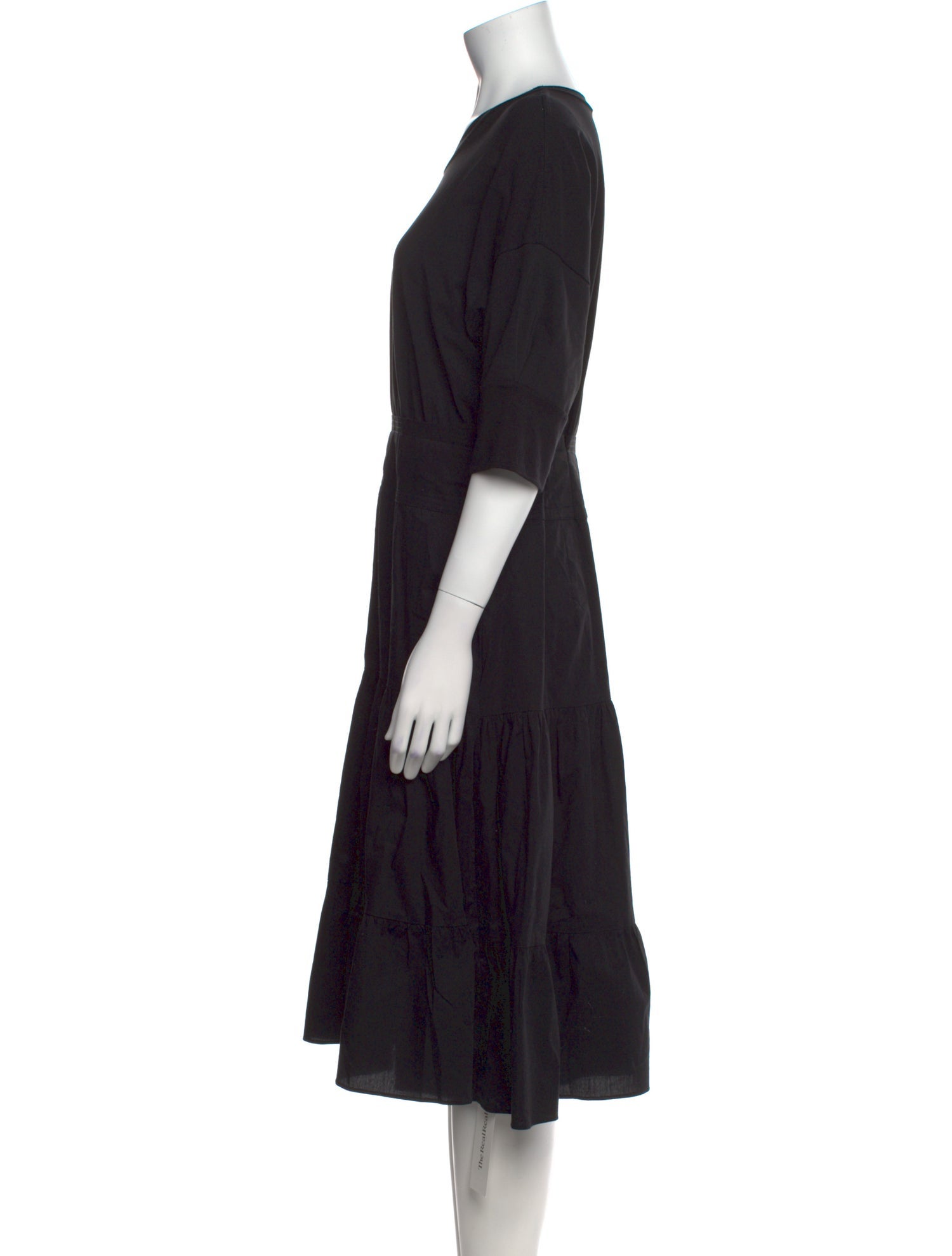 Veronica Beard Scoop Neck Mini Dress