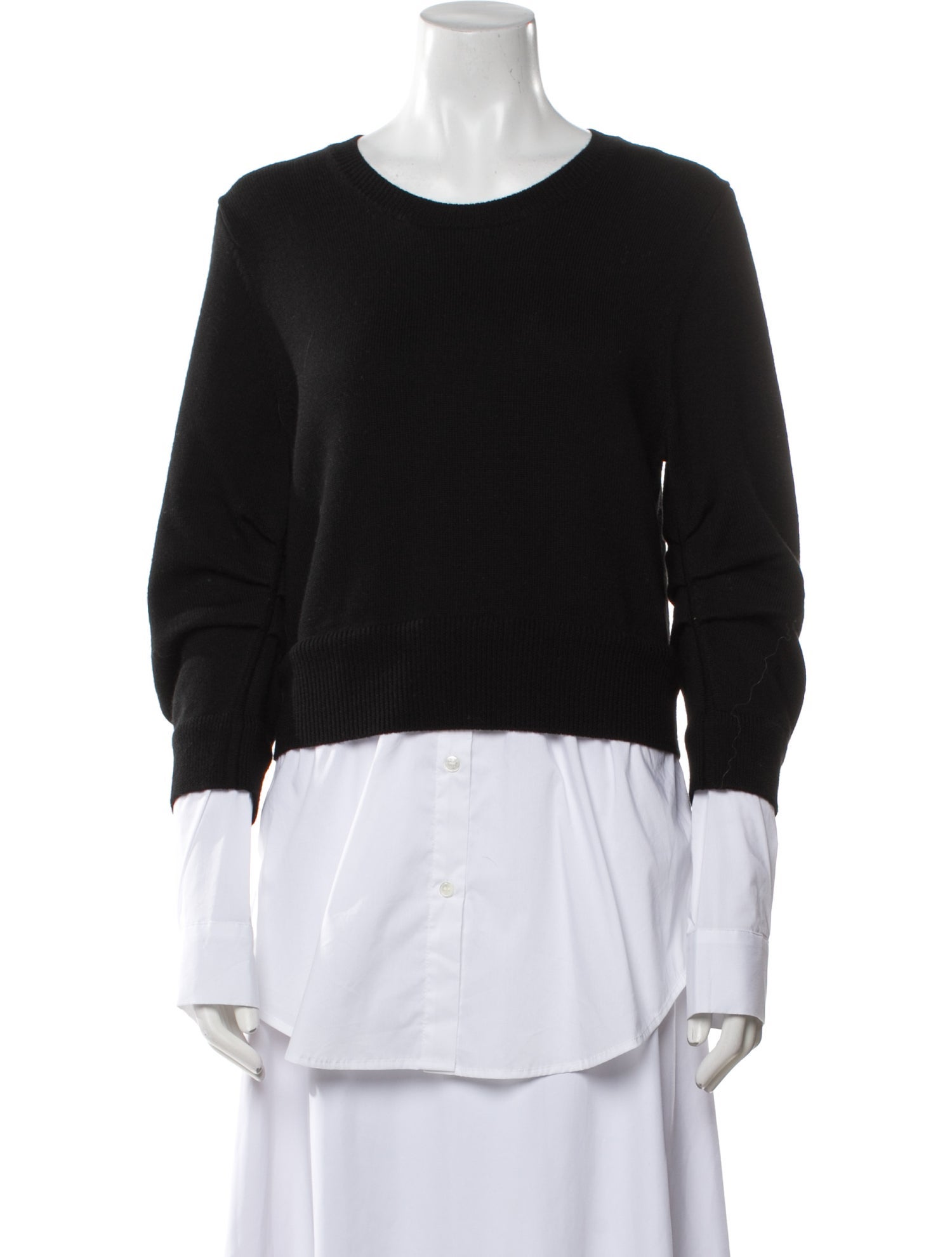 Veronica Beard Wool Scoop Neck Sweatshirt w/ Tags