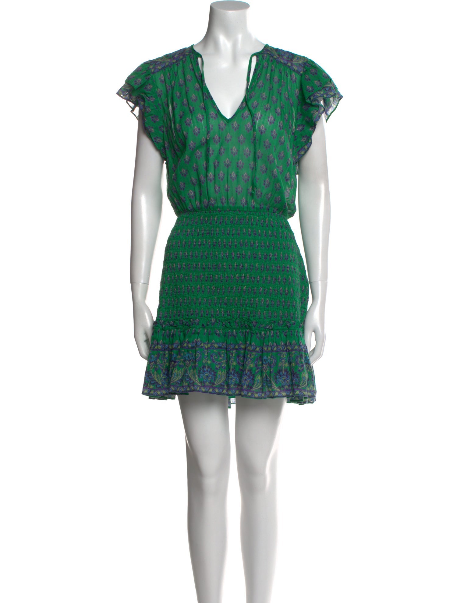 Veronica Beard Printed Mini Dress w/ Tags