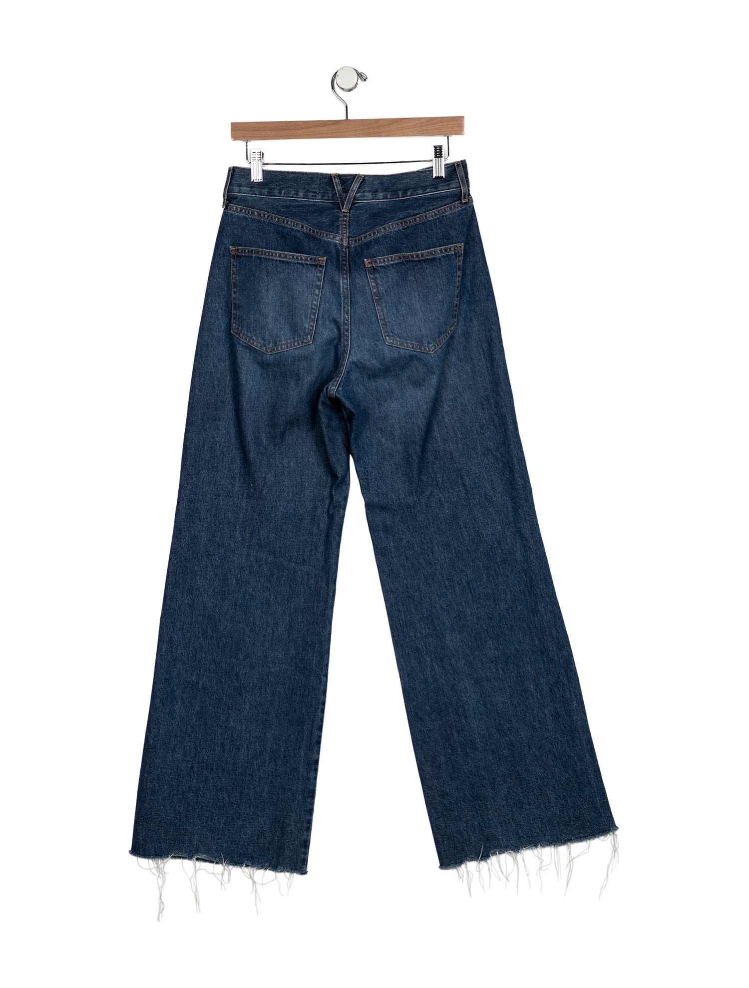 Veronica Beard High-Rise Wide Leg Jeans