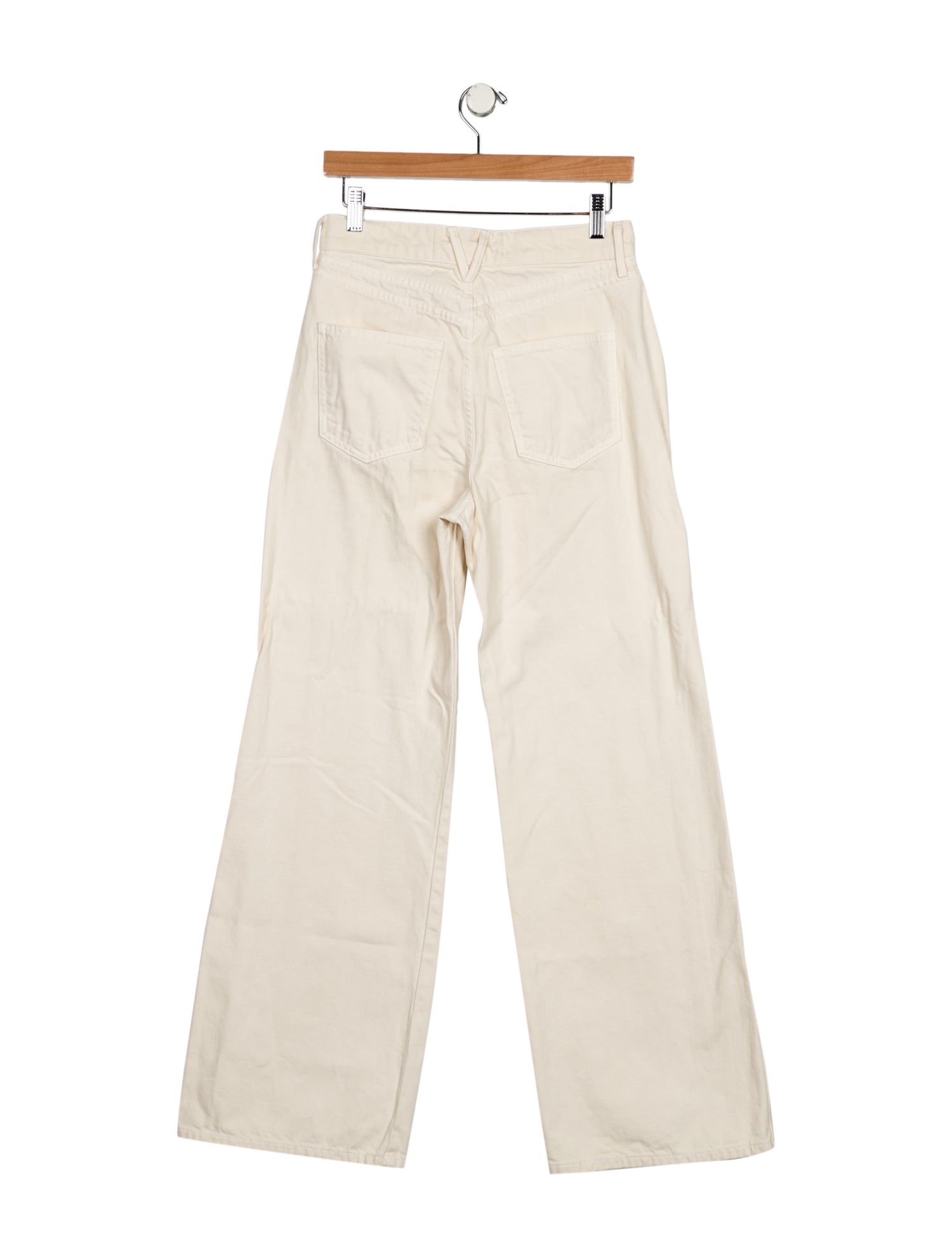 Veronica Beard High-Rise Wide Leg Jeans