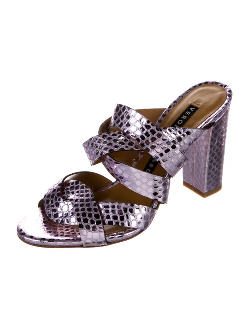 Veronica Beard Leather Slides