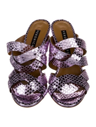 Veronica Beard Leather Slides