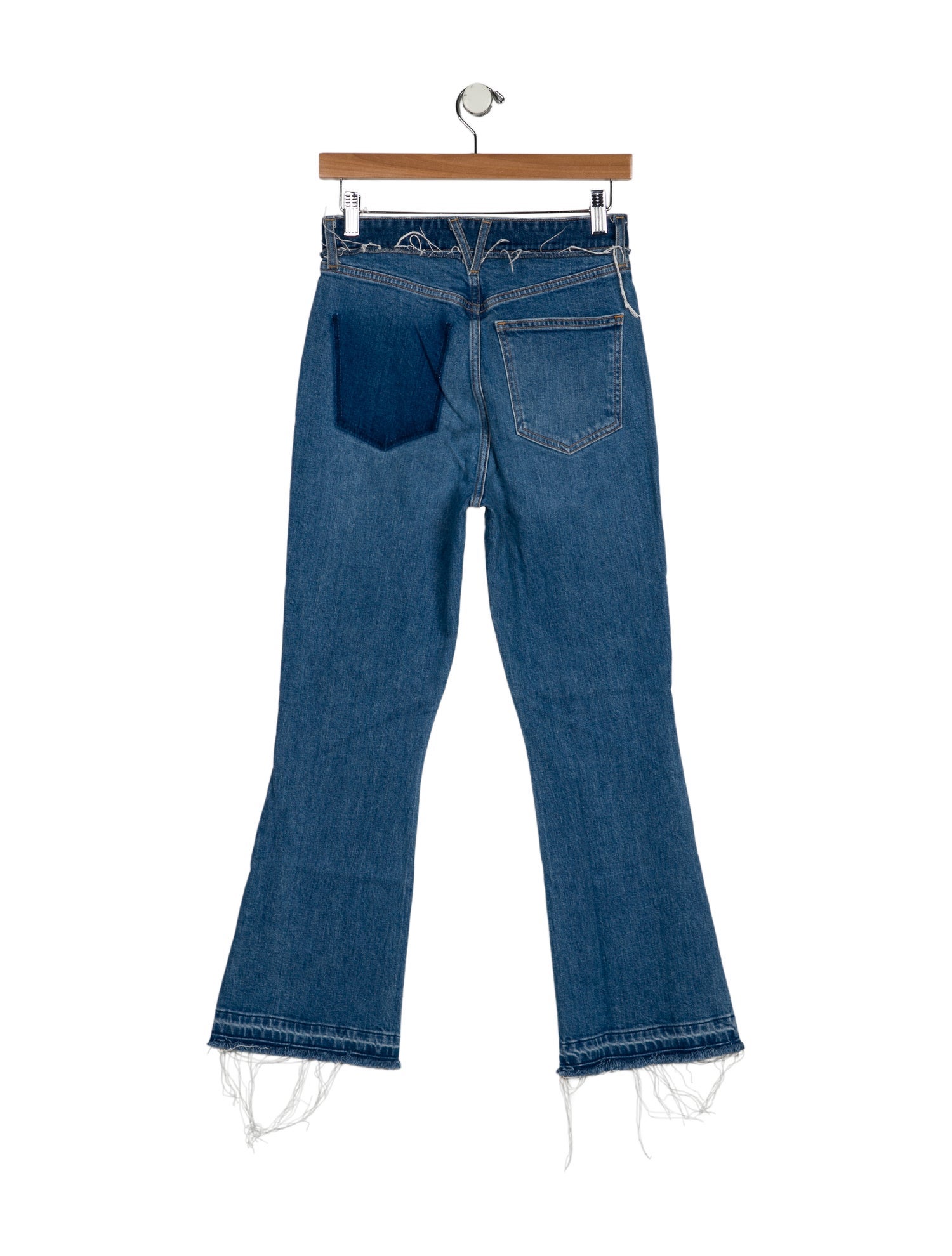 Veronica Beard High-Rise Wide Leg Jeans