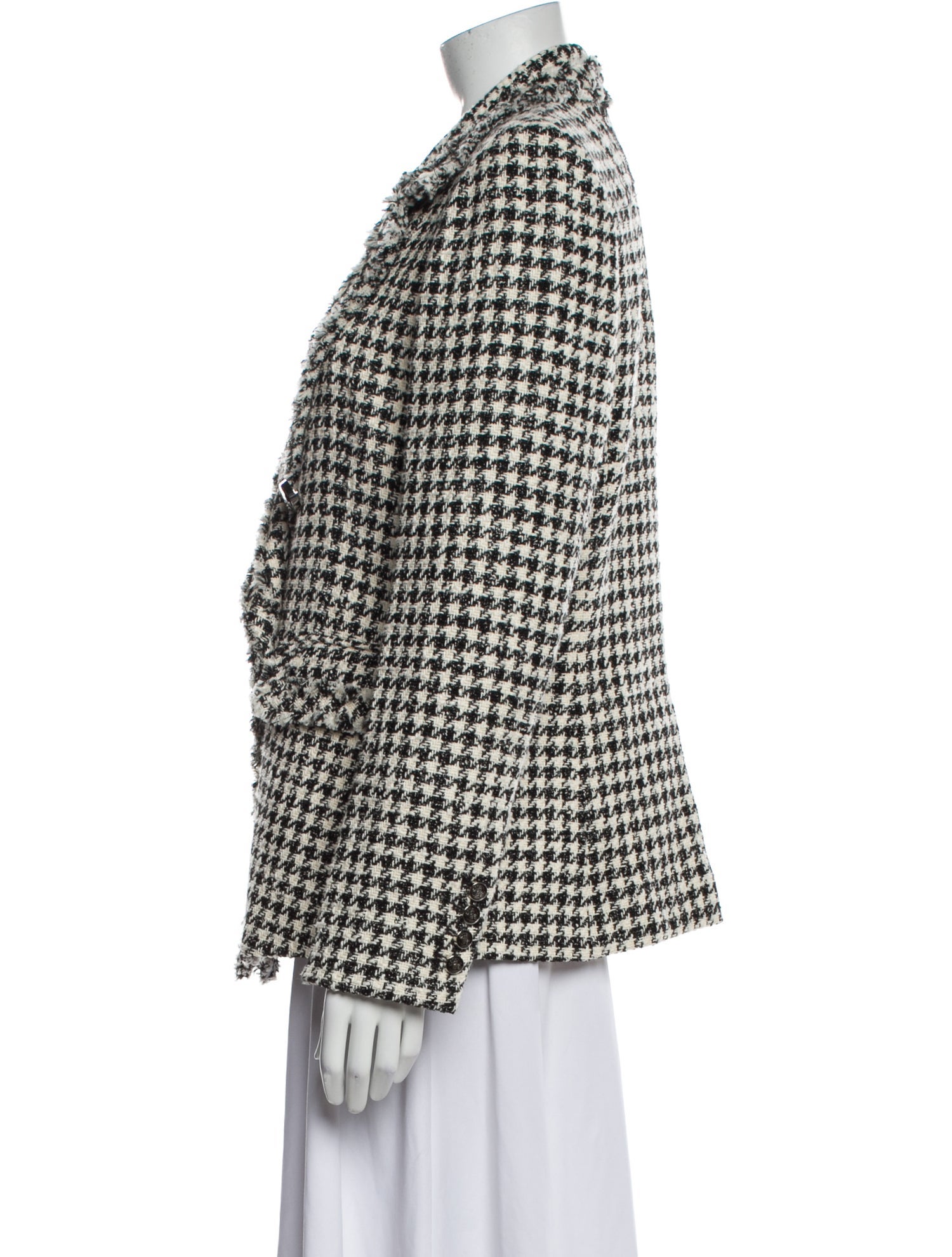 Veronica Beard Houndstooth Print Blazer
