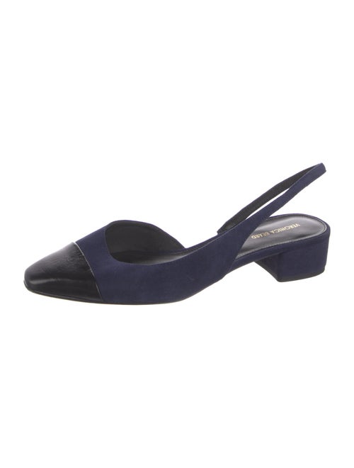 Veronica Beard Suede Slingback Flats