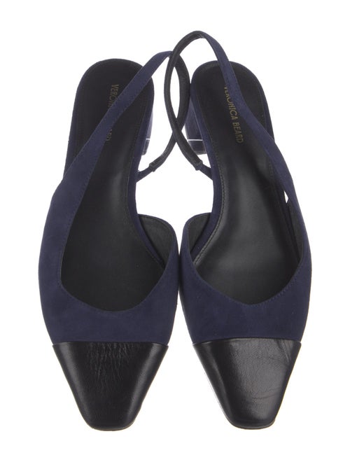 Veronica Beard Suede Slingback Flats