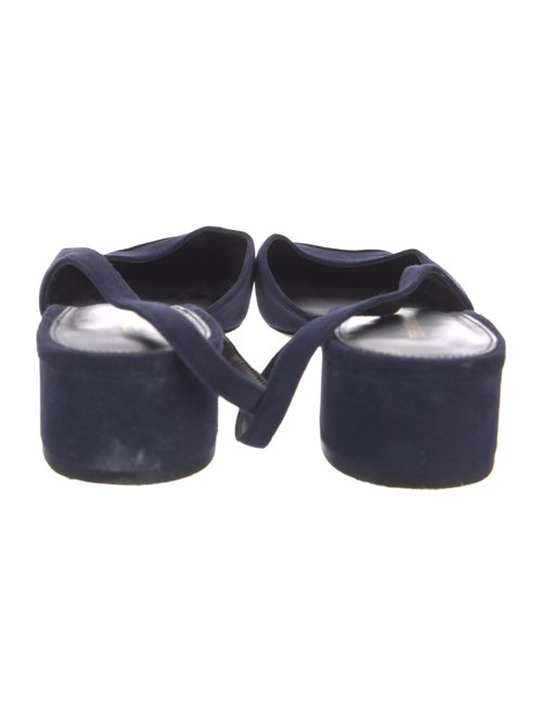 Veronica Beard Suede Slingback Flats