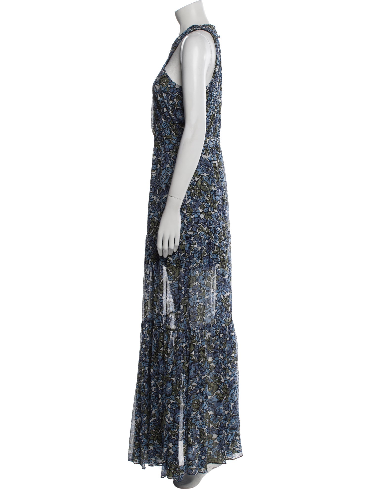 Veronica Beard Silk Long Dress