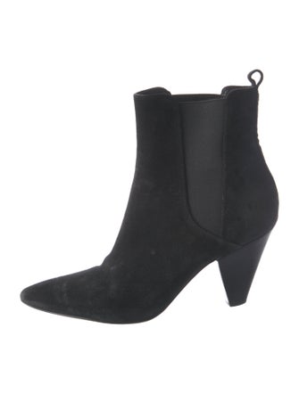 Veronica Beard Suede Chelsea Boots