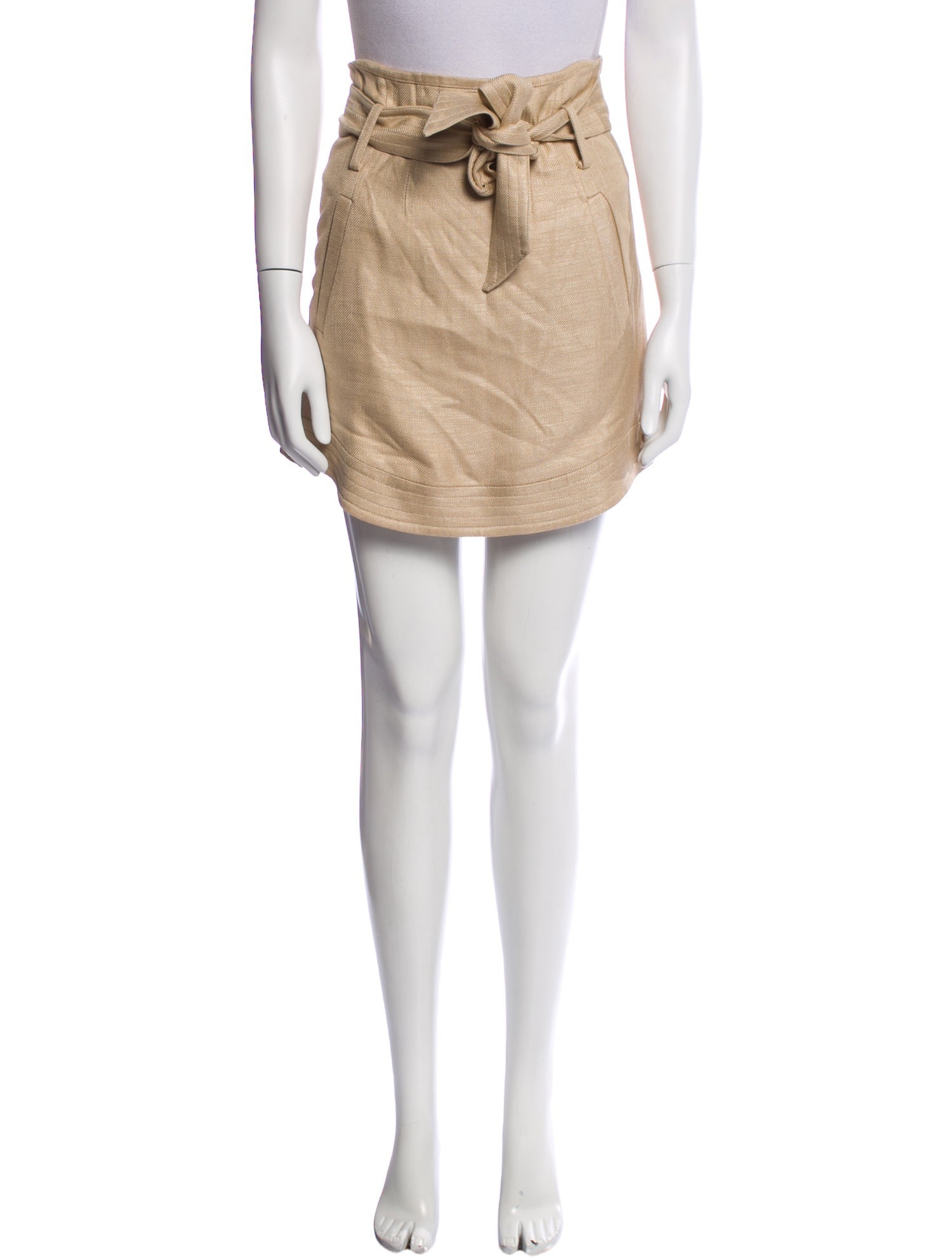 Veronica Beard Studded Accents Mini Skirt