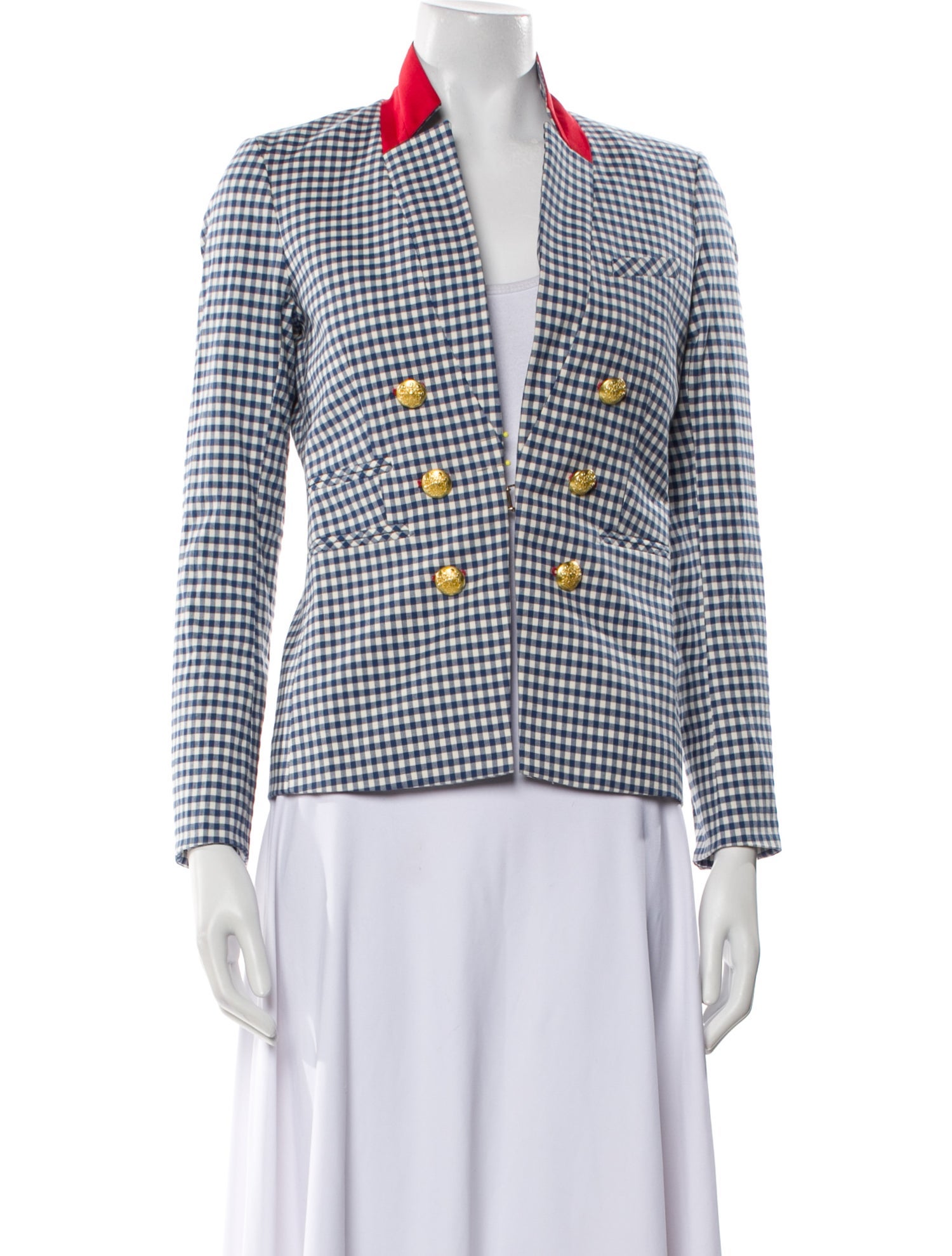 Veronica Beard Plaid Print Blazer w/ Tags