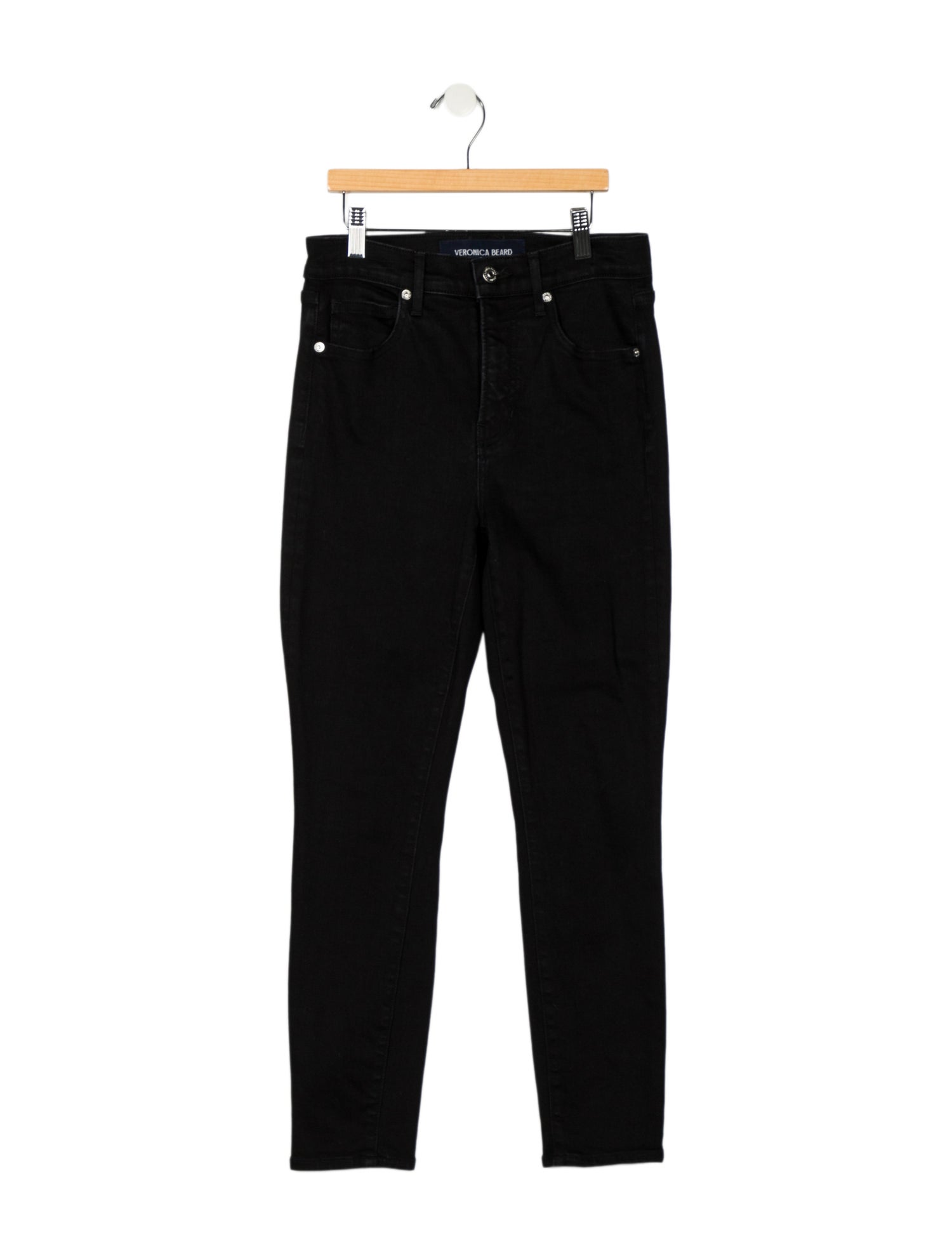 Veronica Beard Mid-Rise Skinny Leg Jeans