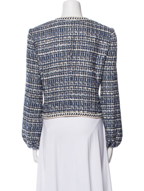 Veronica Beard Tweed Pattern Evening Jacket