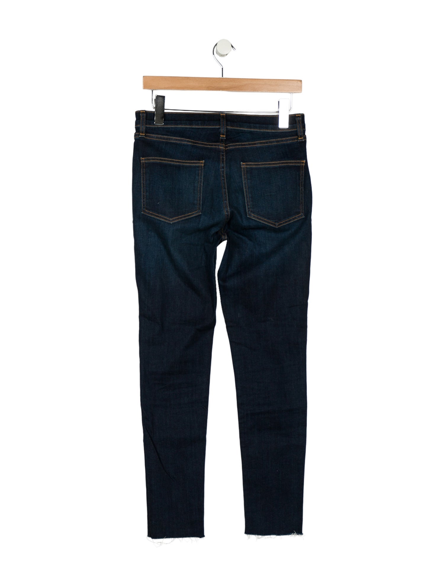 Veronica Beard Mid-Rise Skinny Leg Jeans