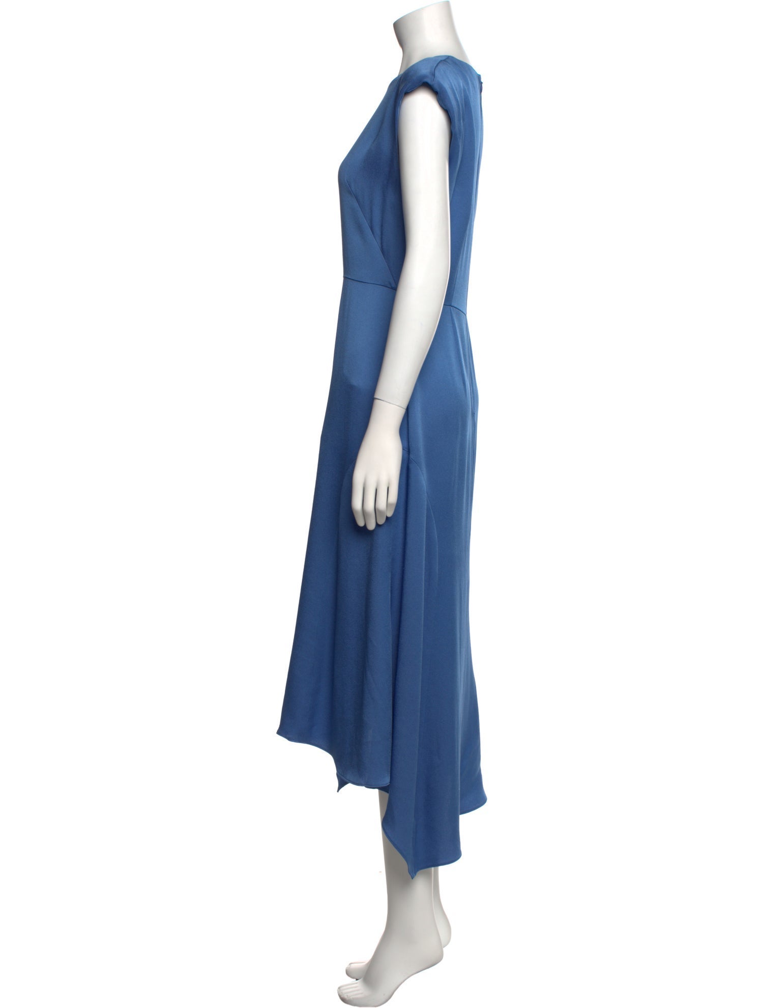 Veronica Beard Crew Neck Midi Length Dress