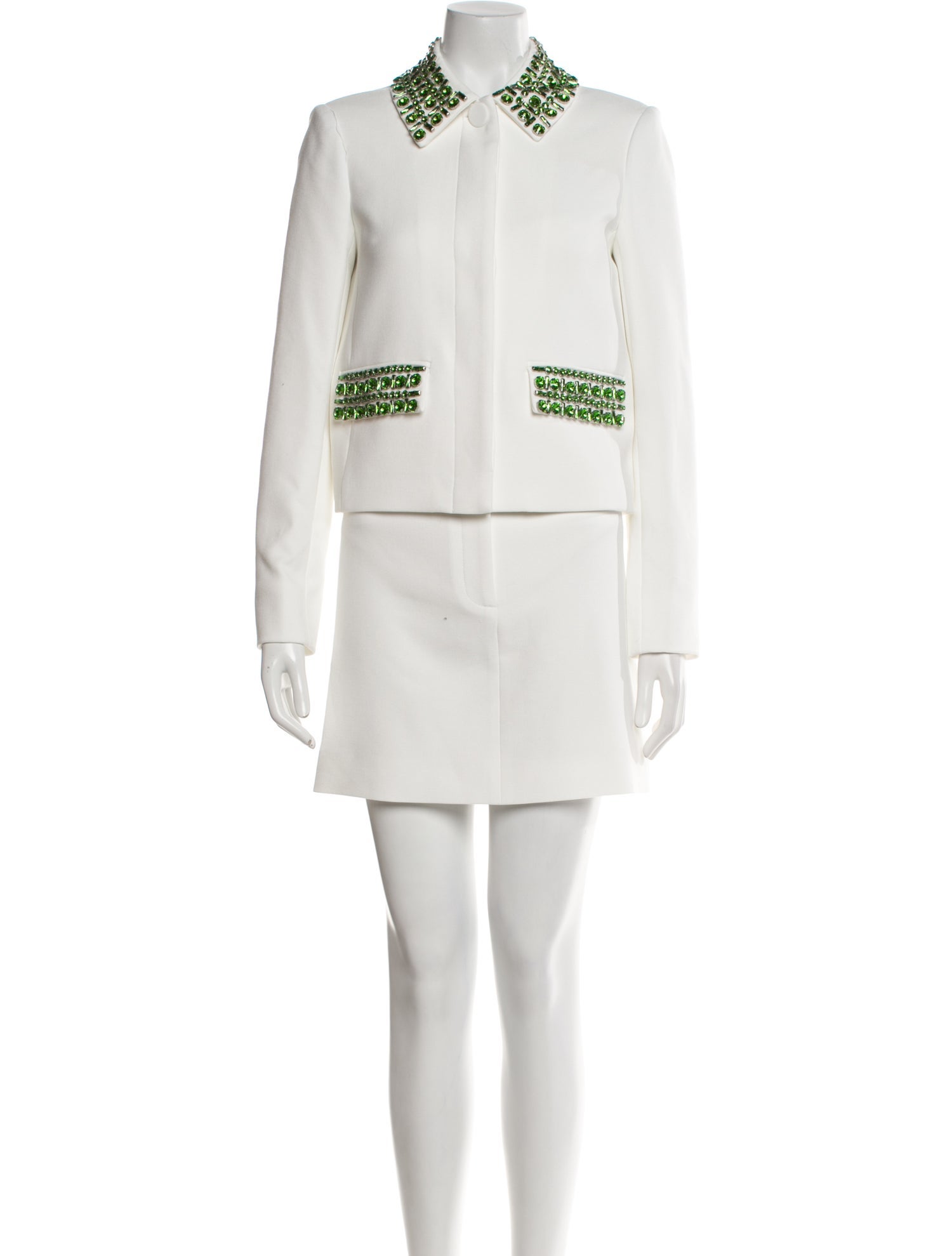 Veronica Beard Colorblock Pattern Skirt Set w/ Tags