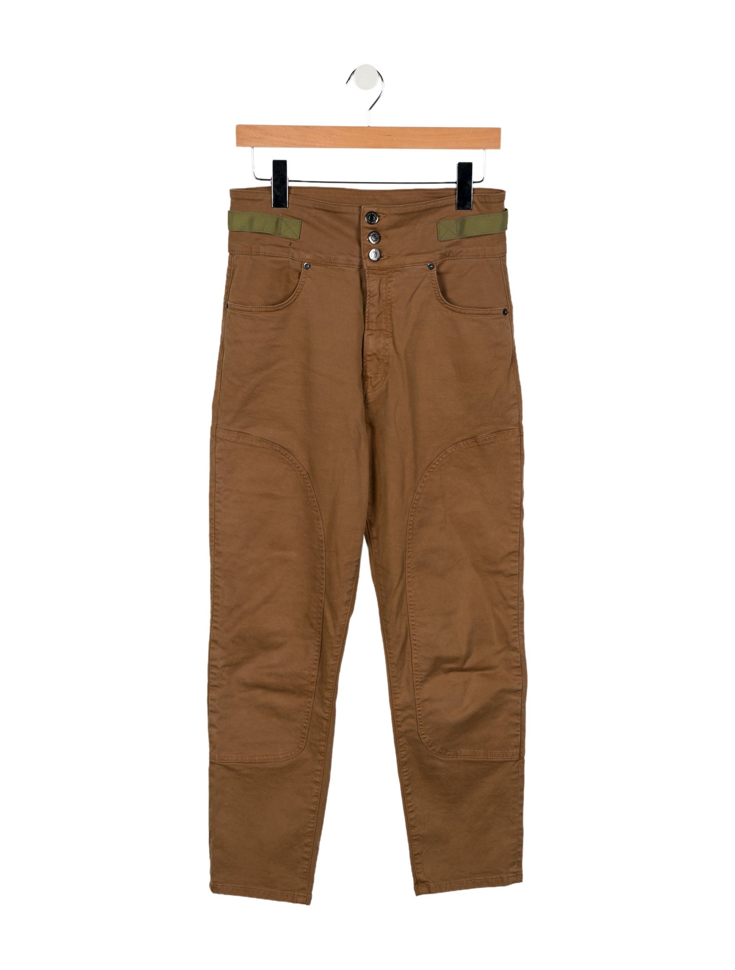 Veronica Beard High-Rise Straight Leg Jeans