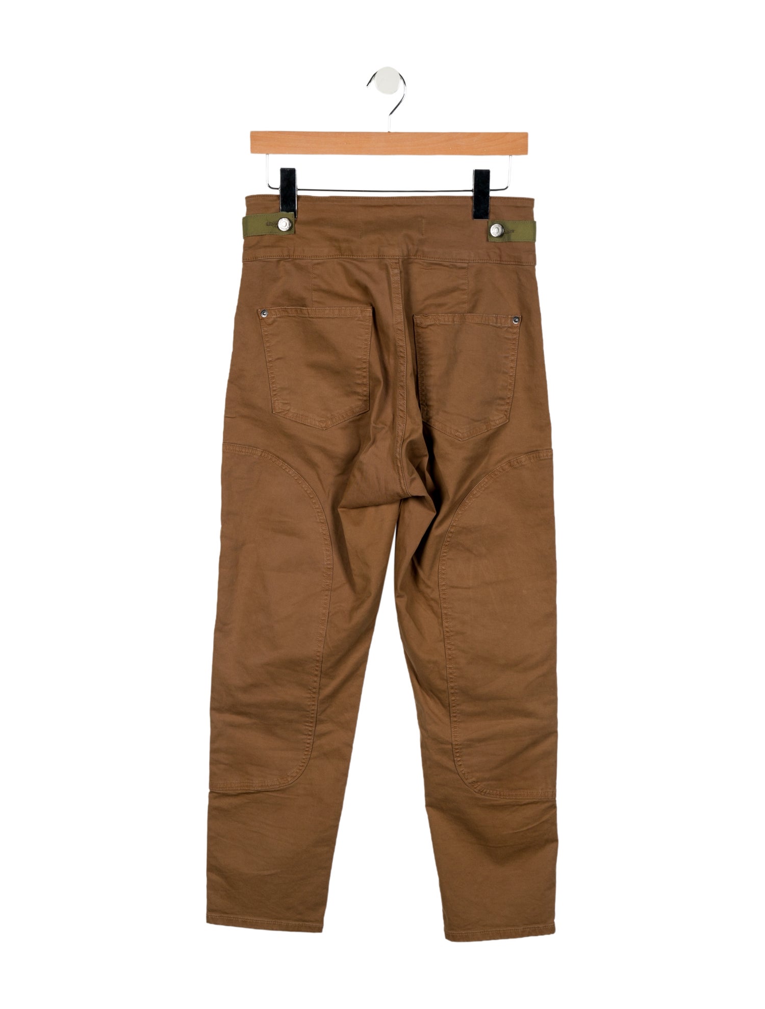 Veronica Beard High-Rise Straight Leg Jeans