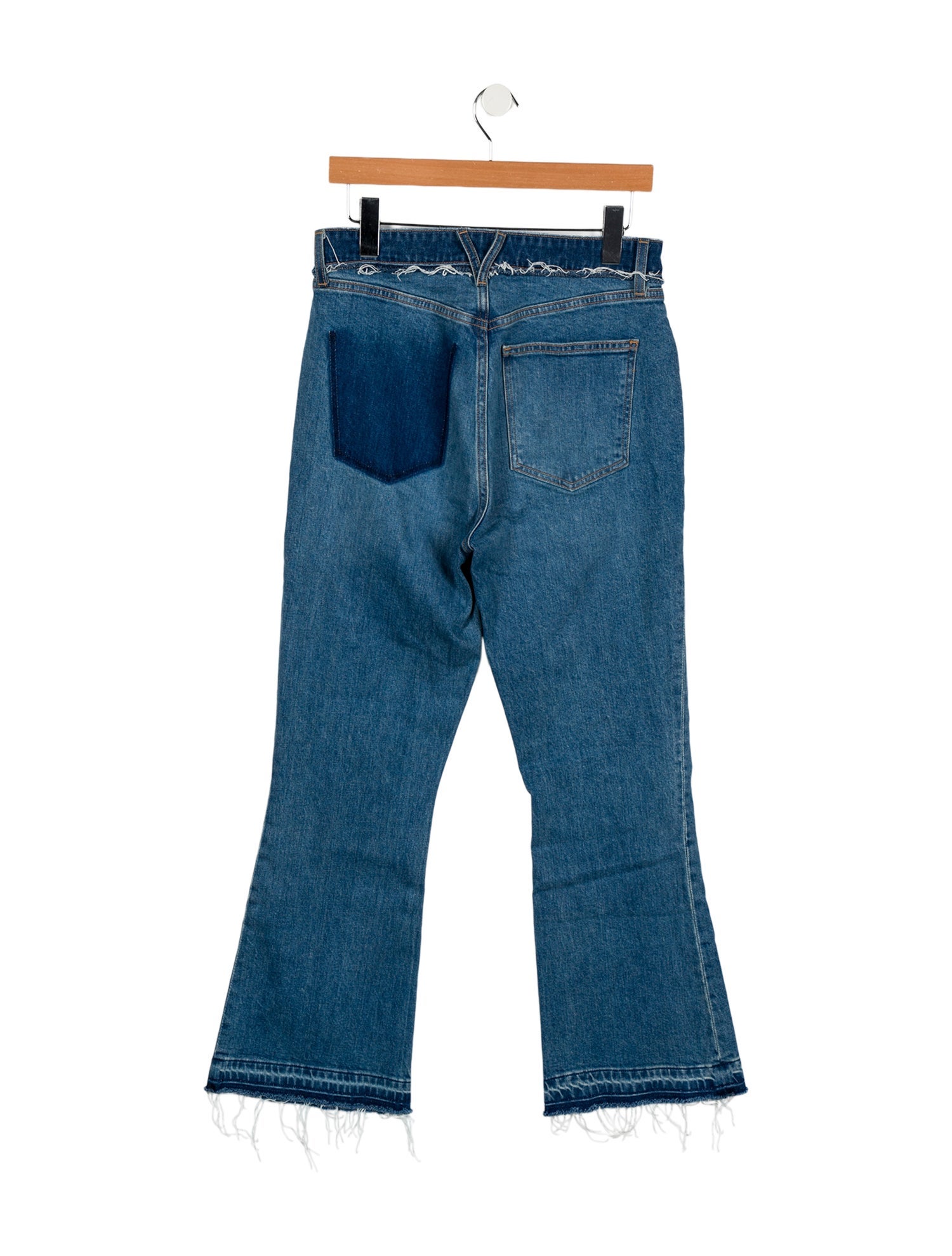 Veronica Beard High-Rise Flared Jeans