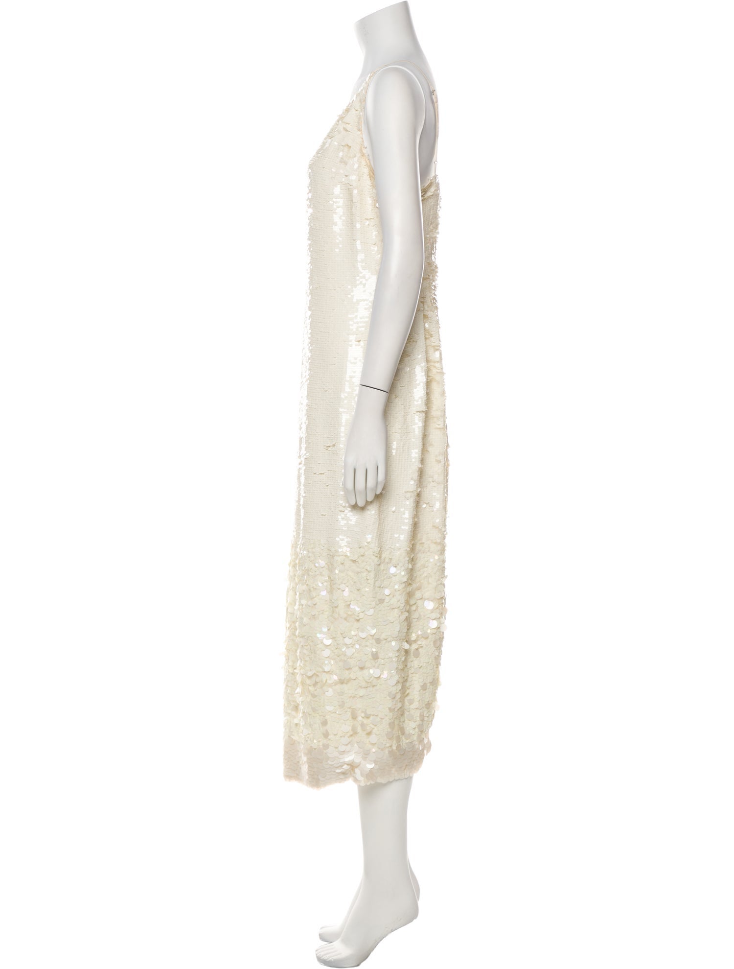 Veronica Beard V-Neck Midi Length Dress