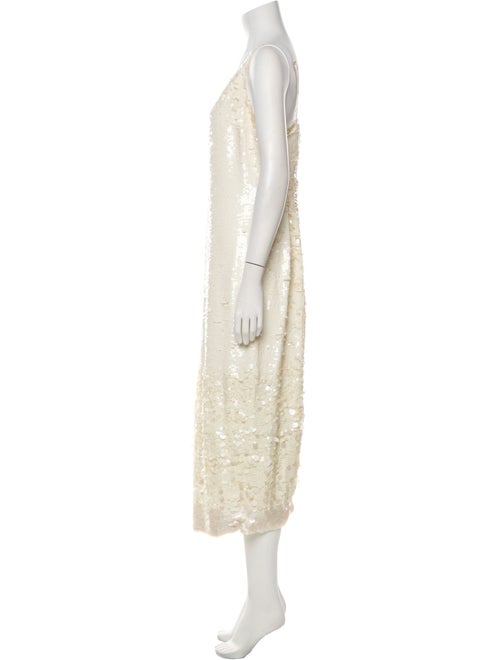 Veronica Beard V-Neck Midi Length Dress