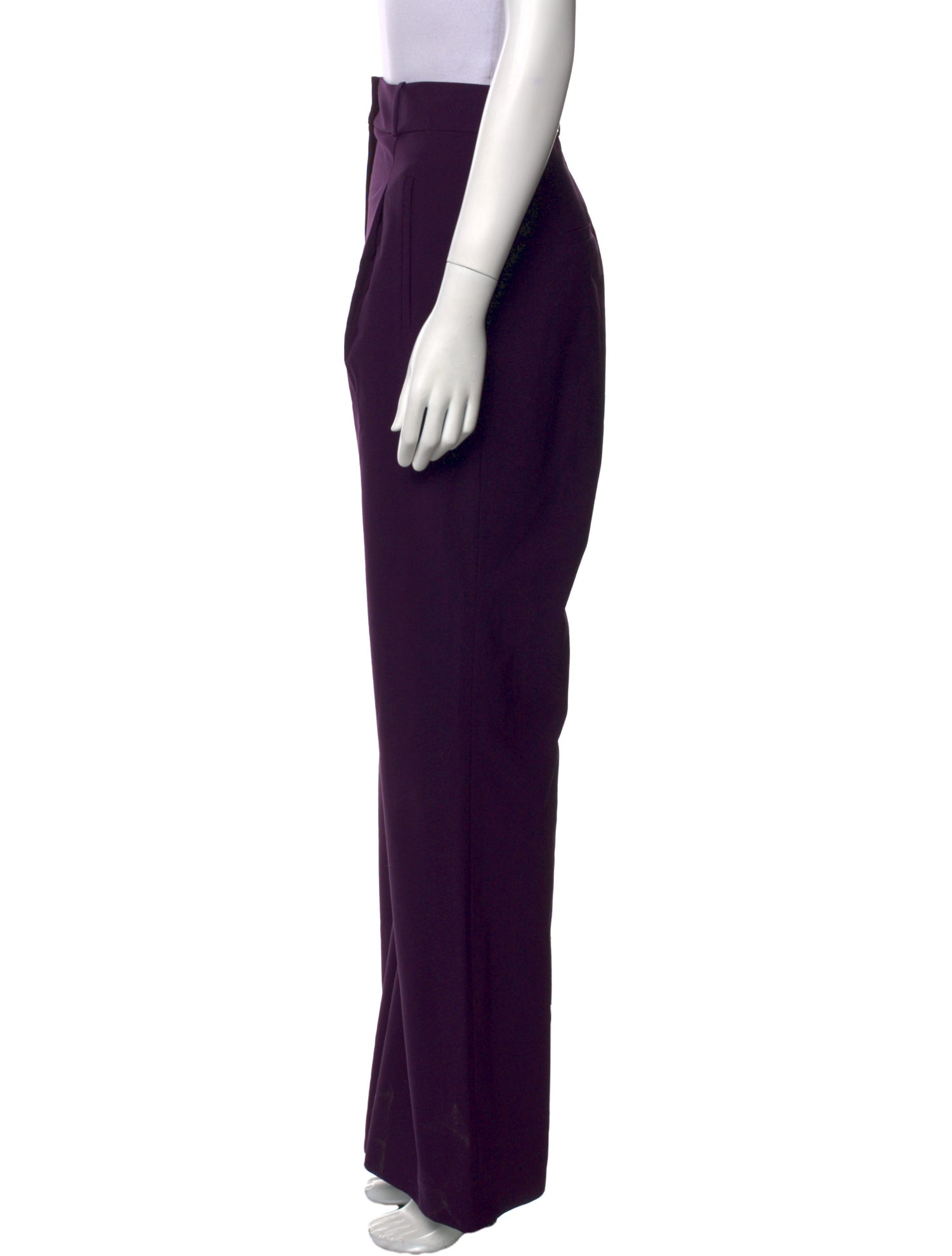 Veronica Beard Wool Wide Leg Pants