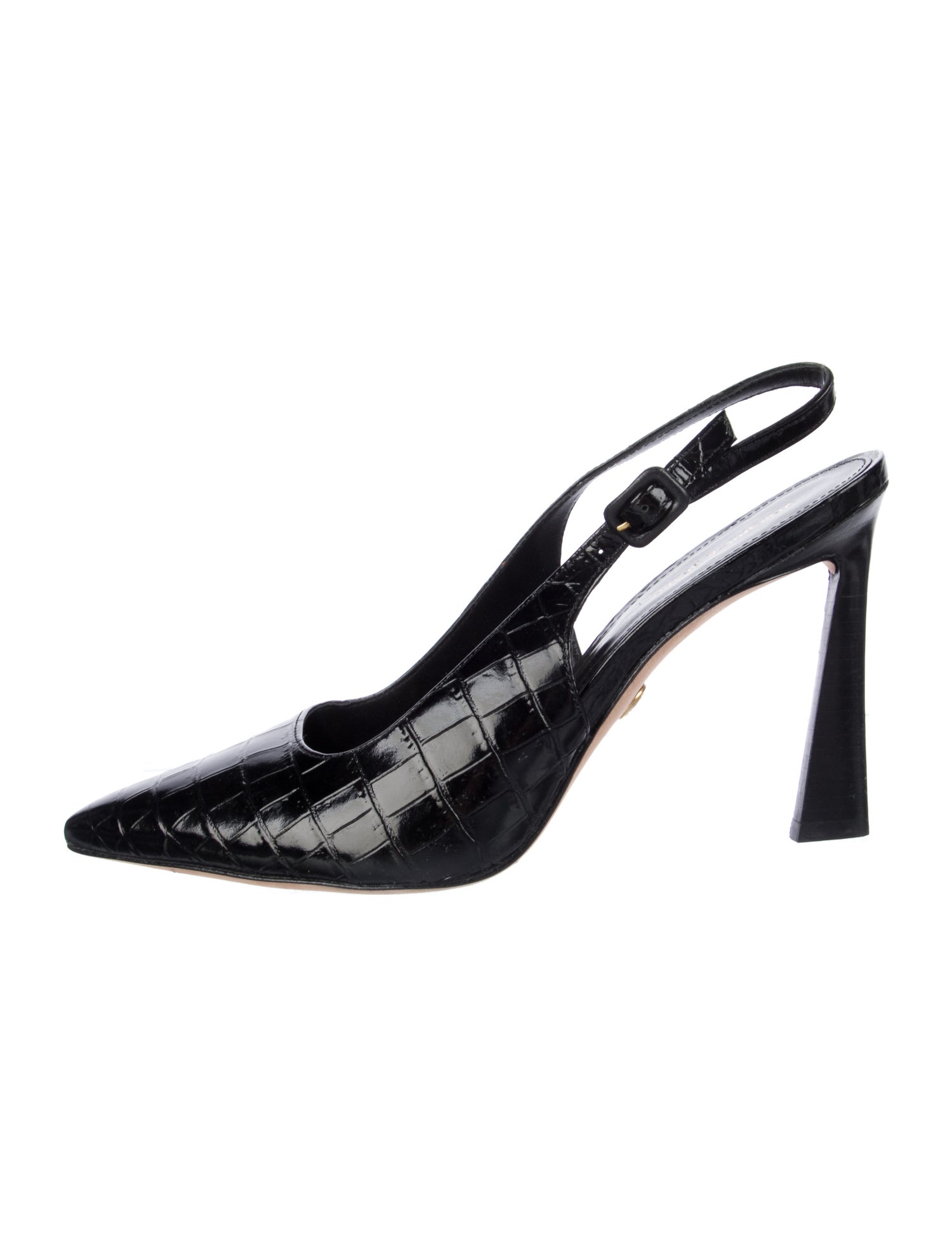 Veronica Beard Leather Slingback Pumps