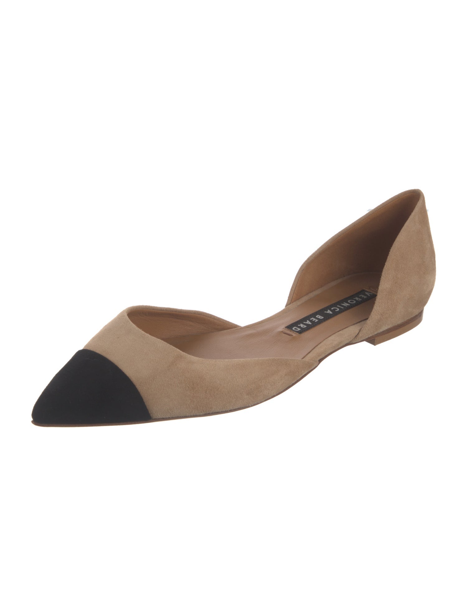 Veronica Beard Vintage Suede D'Orsay Flats