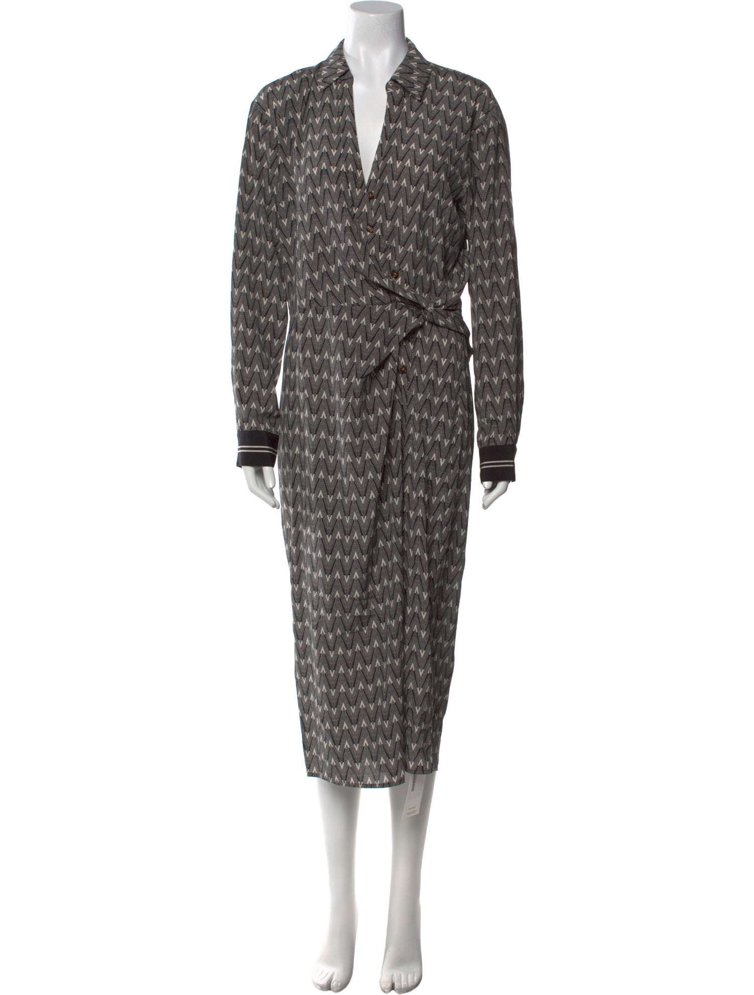 Veronica Beard Silk Midi Length Dress