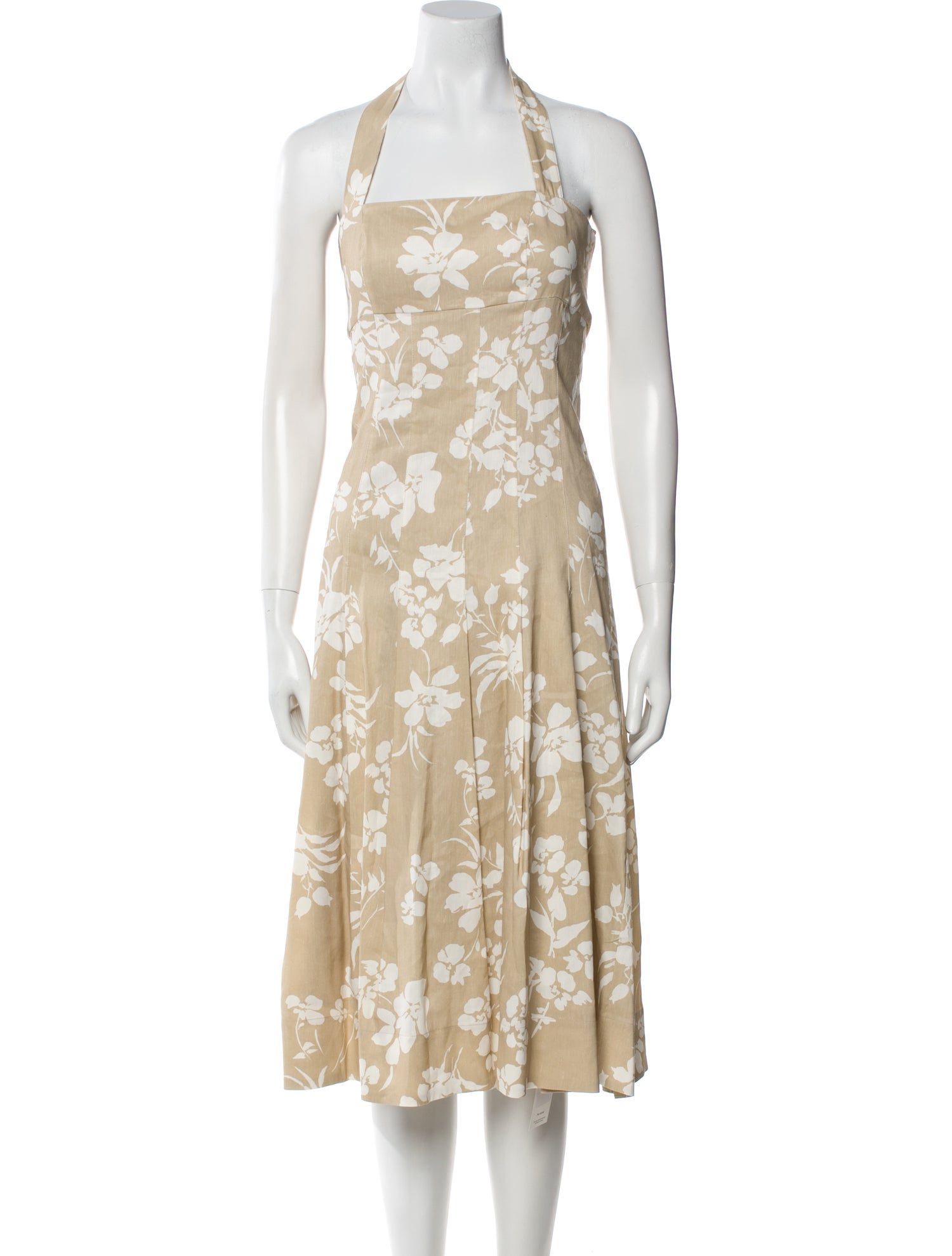 Veronica Beard Floral Print Midi Length Dress w/ Tags