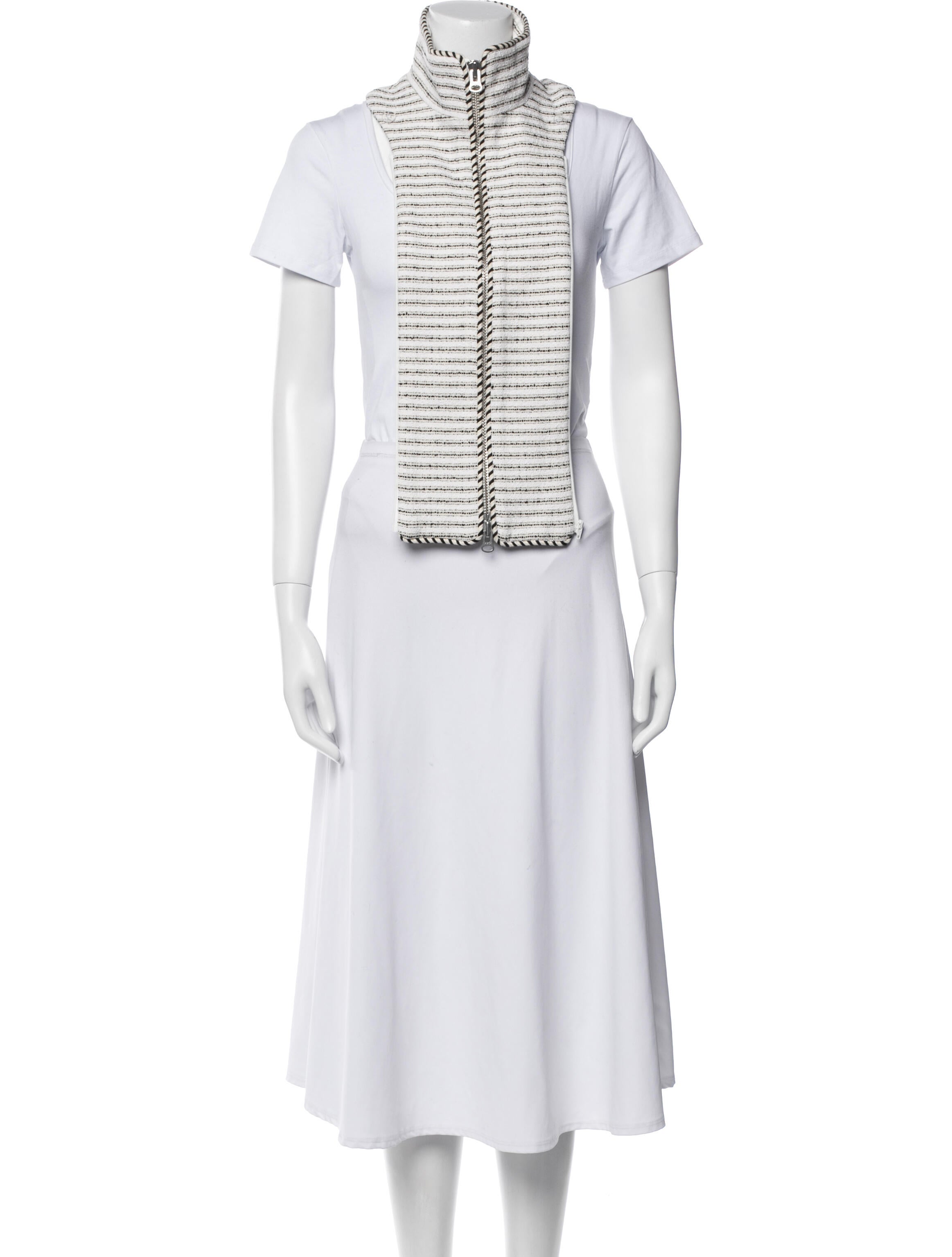 Veronica Beard Striped Dickey