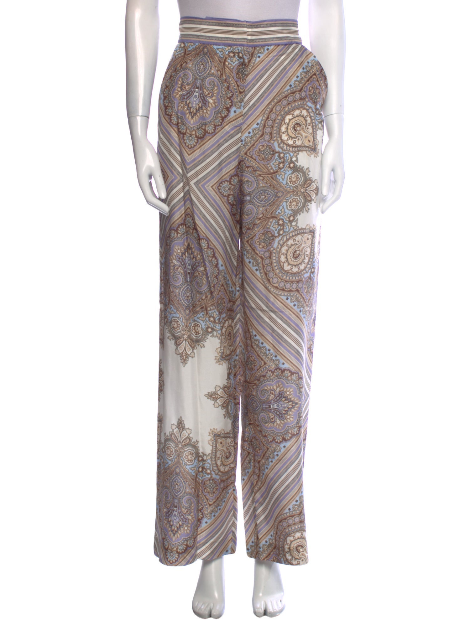 Veronica Beard Silk Wide Leg Pants w/ Tags