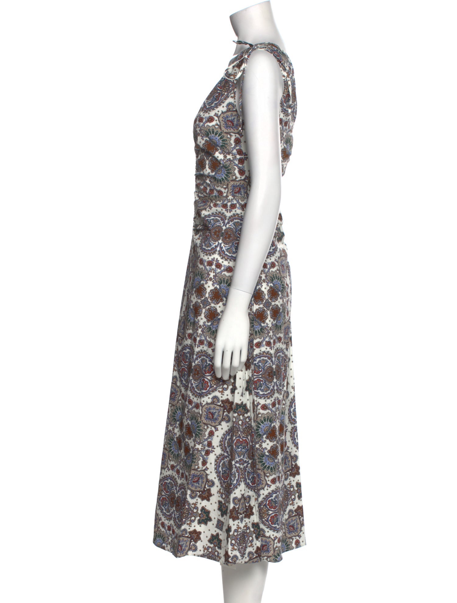 Veronica Beard Printed Midi Length Dress w/ Tags