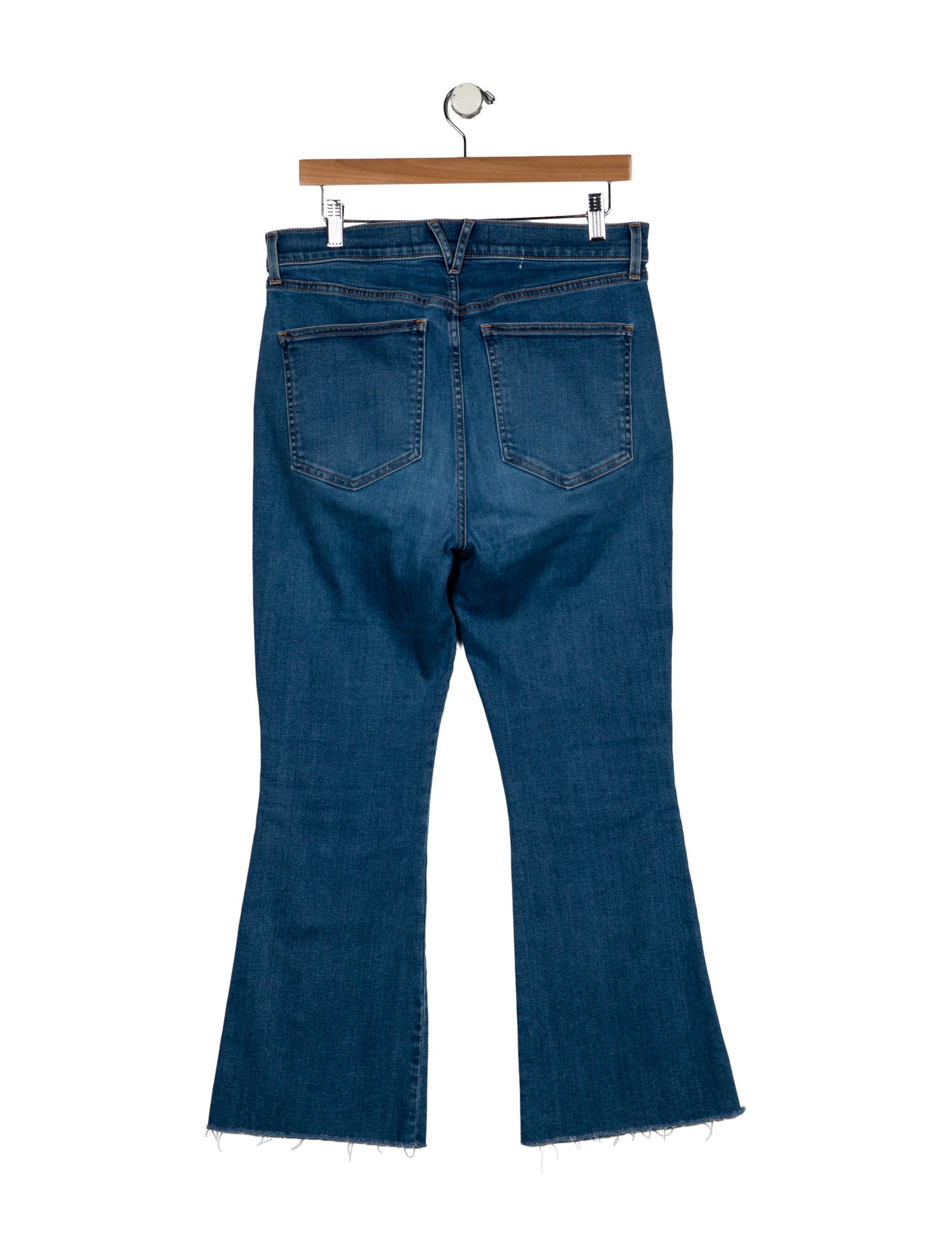 Veronica Beard High-Rise Wide Leg Jeans