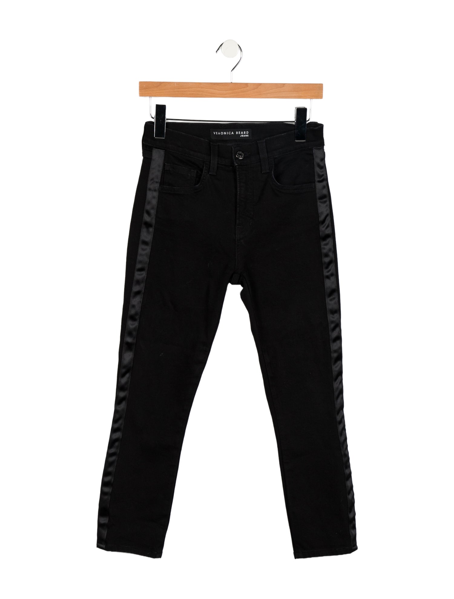 Veronica Beard Mid-Rise Skinny Leg Jeans