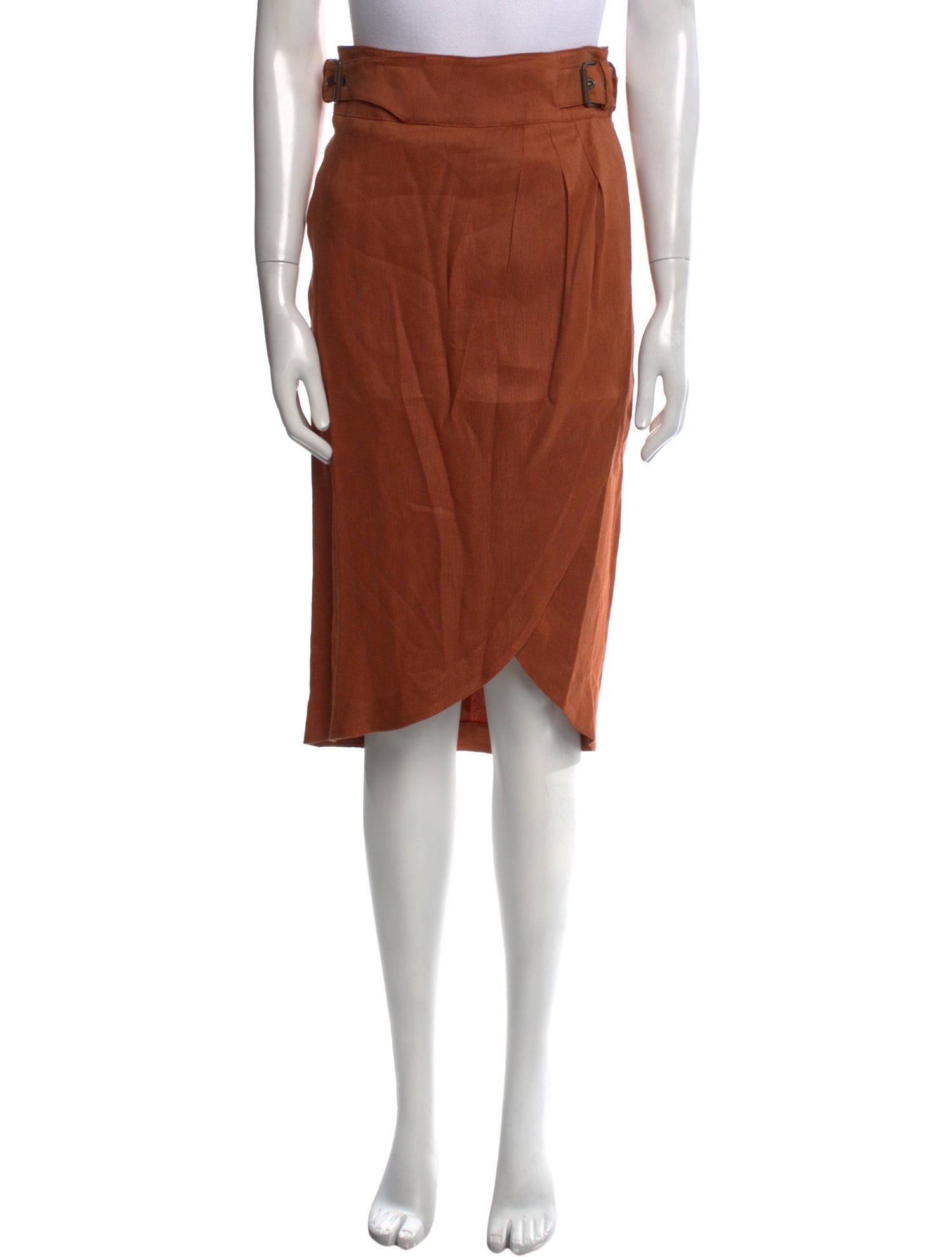 Veronica Beard Linen Knee-Length Skirt