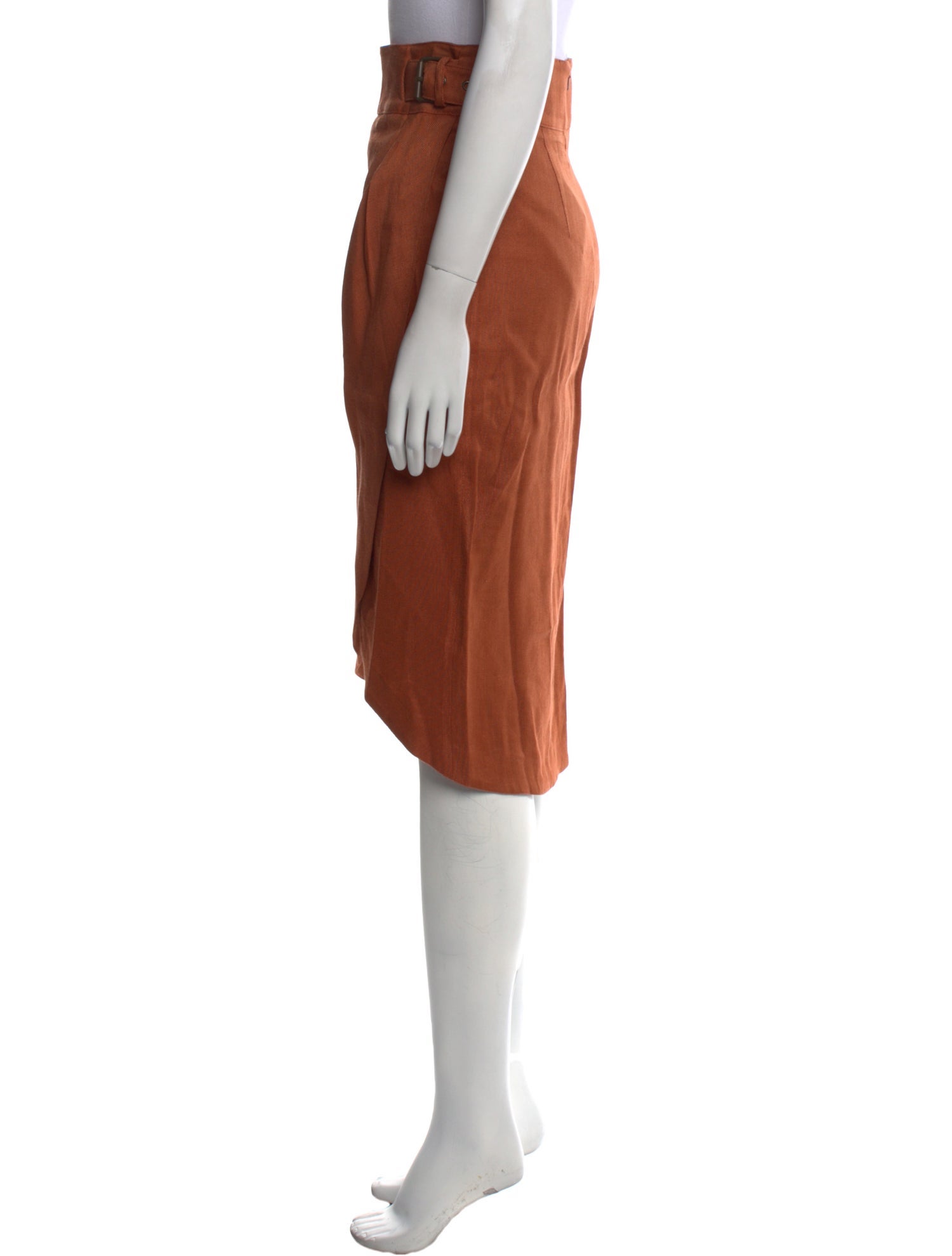 Veronica Beard Linen Knee-Length Skirt