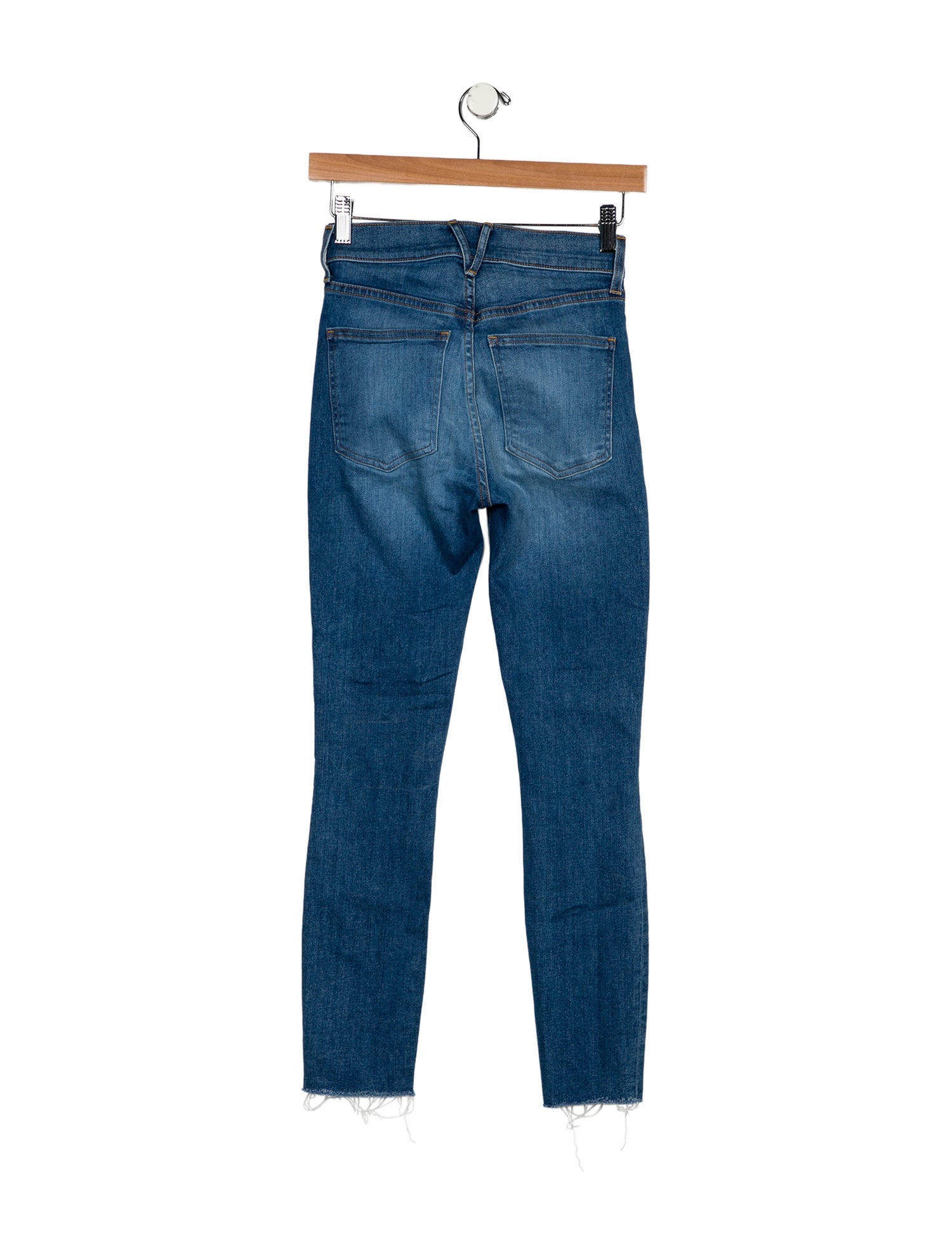 Veronica Beard Mid-Rise Skinny Leg Jeans