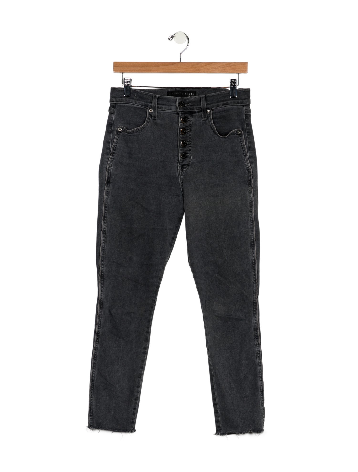 Veronica Beard Mid-Rise Skinny Leg Jeans