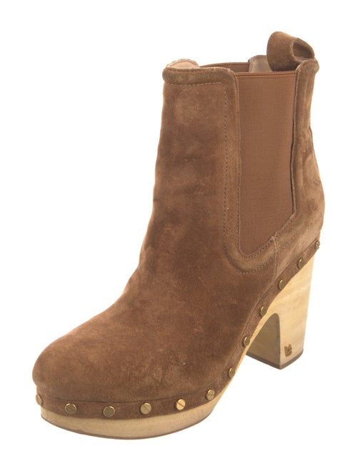 Veronica Beard Suede Chelsea Boots