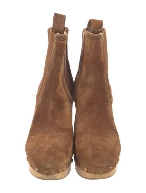 Veronica Beard Suede Chelsea Boots