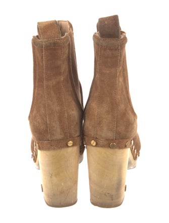 Veronica Beard Suede Chelsea Boots