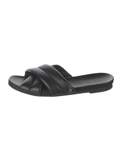Veronica Beard Leather Slides