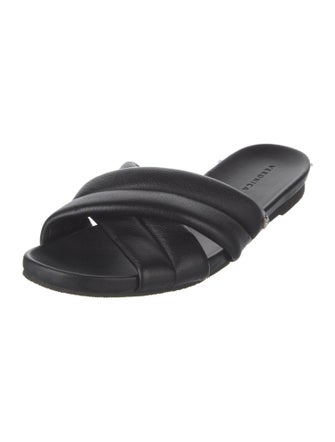 Veronica Beard Leather Slides
