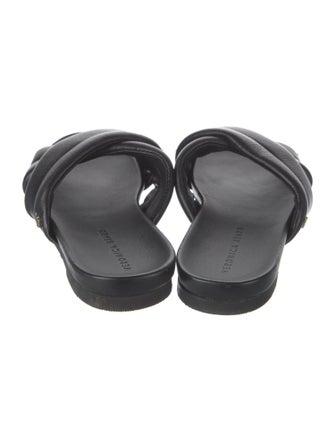 Veronica Beard Leather Slides