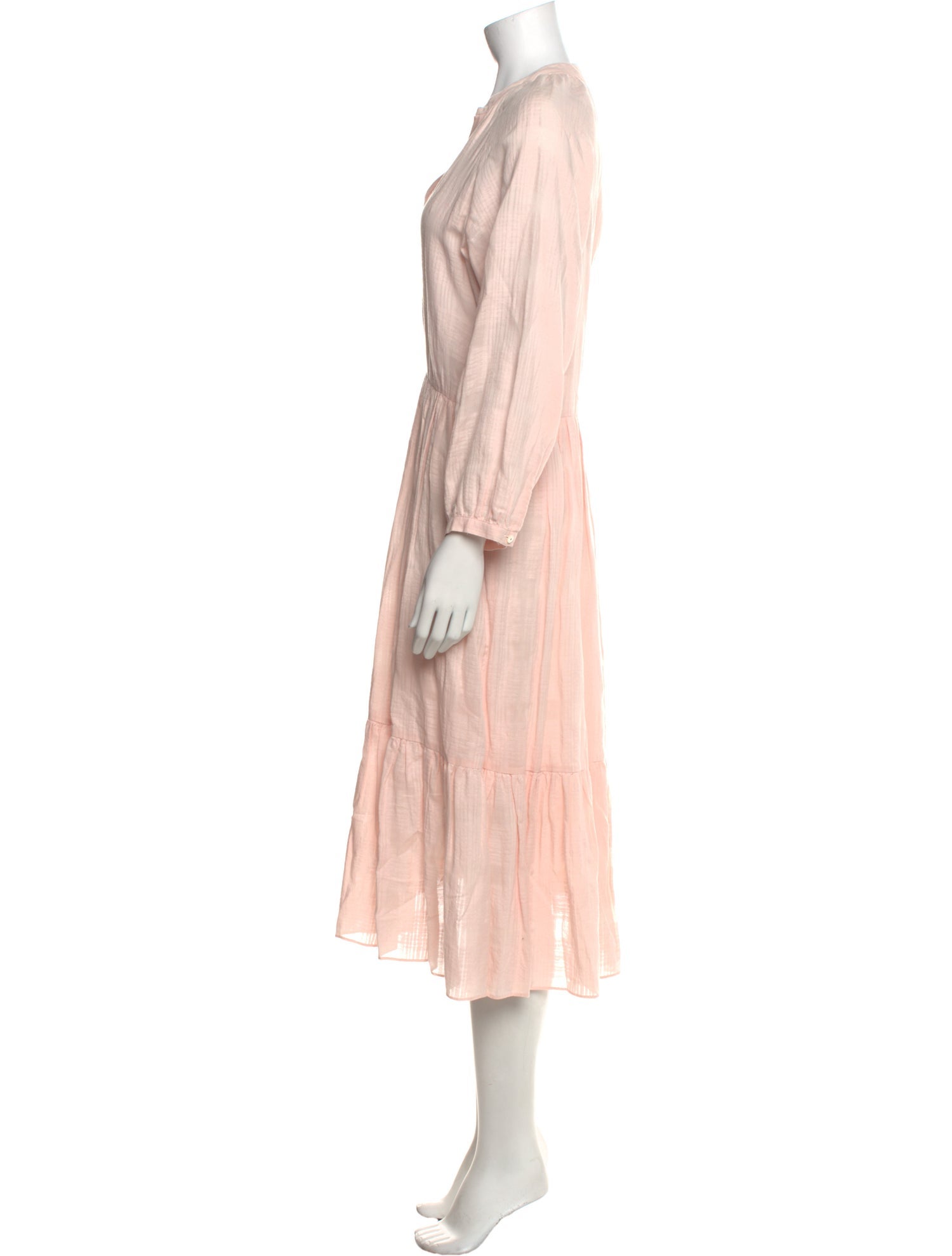 Veronica Beard V-Neck Midi Length Dress