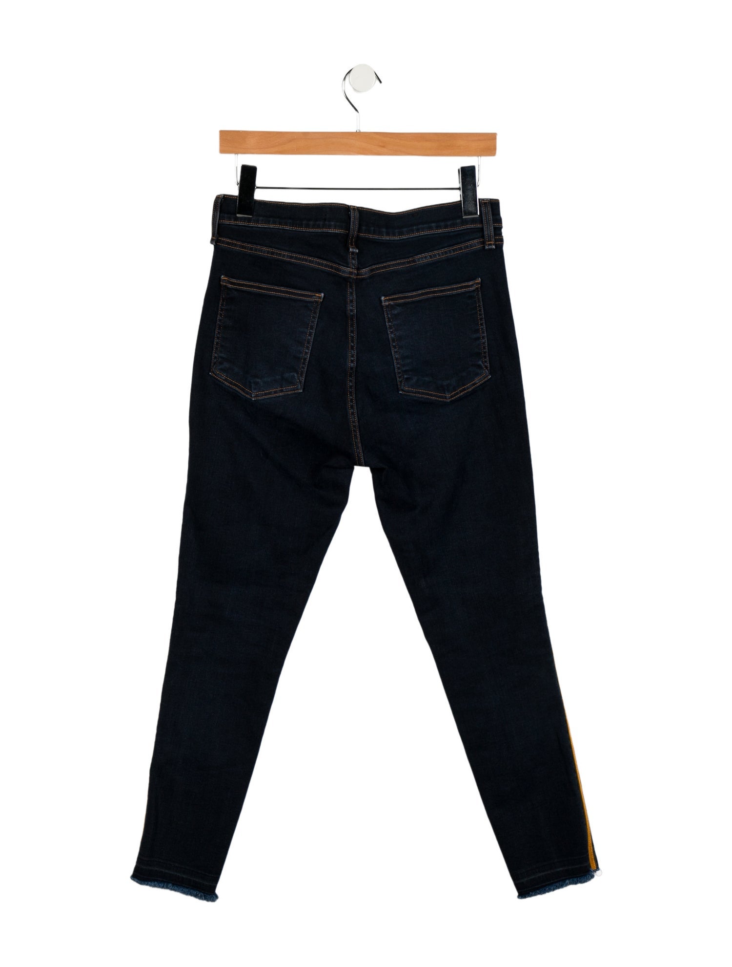 Veronica Beard Mid-Rise Skinny Leg Jeans